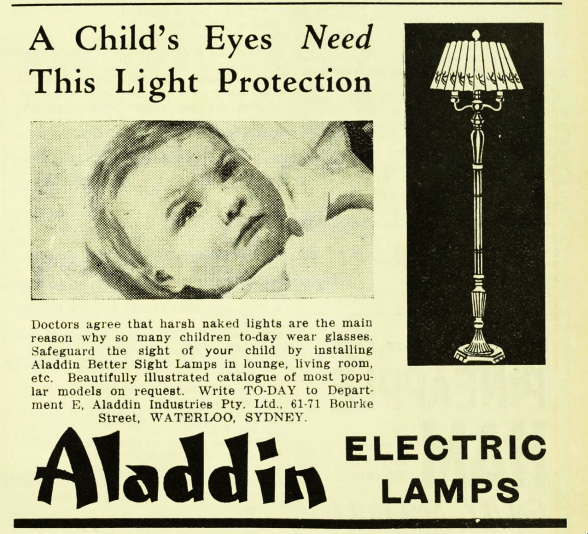 Aladdin Australia electric lamps