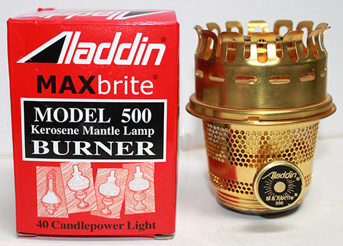 Aladdin MAXbrite model 500 burner