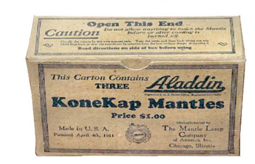 Aladdin KoneKap mantle 3 pack