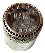 Aladdin Lamp model 5 flame spreader