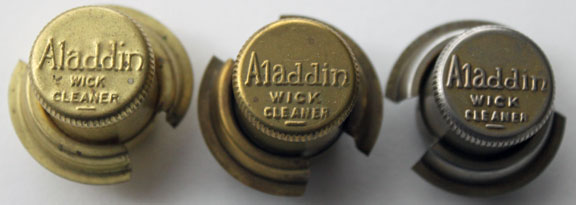 Aladdin brass wick cleaners