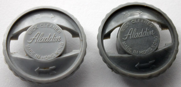 Plastic Aladdin wick cleaner