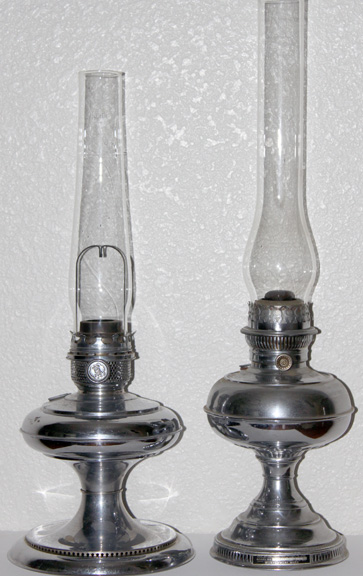 Montgomery Wards Mantle lamps