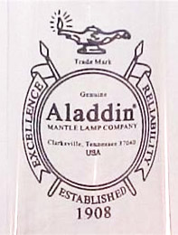 Aladdin MAXbrite Heel-less Glass Lamp Chimney – Clear, 12.5 Inch