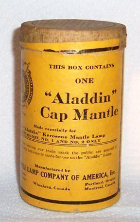 Round Aladdin Cap mantle box