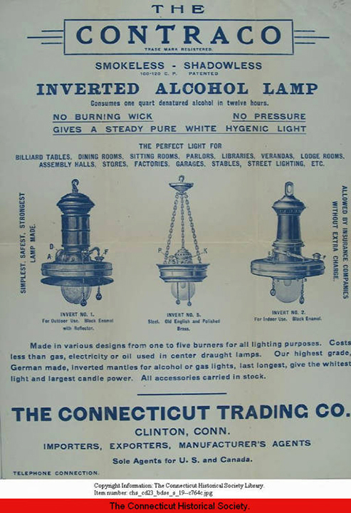 CONTRACO Alcohol lamps