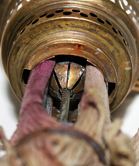 Bottom of Candesco burner