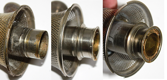 Daylite burner outer wick tubes