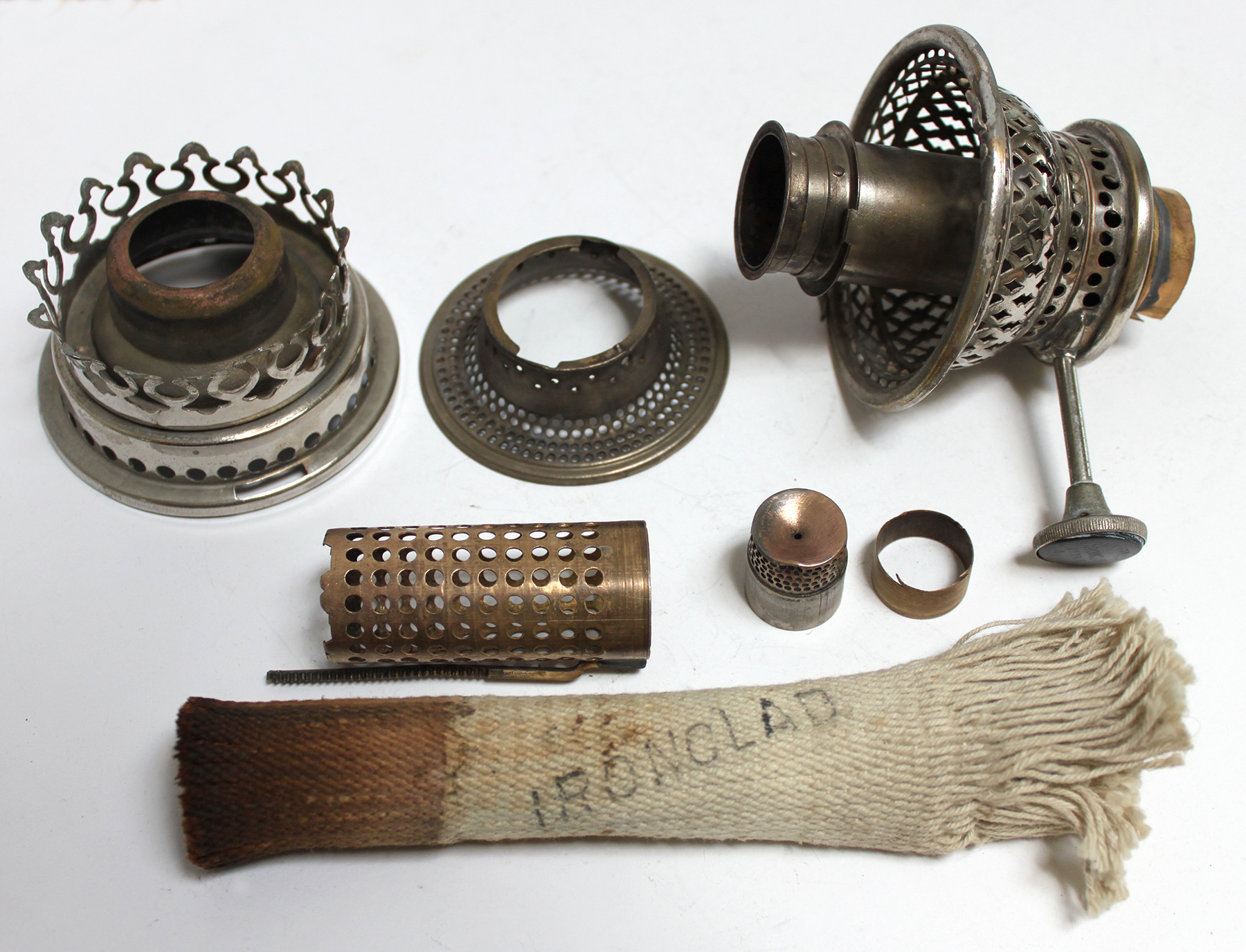 Disassembled Ironclad burner