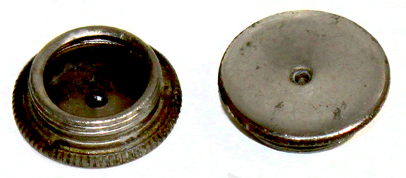 Filler cap used on the Miller mantle lamps